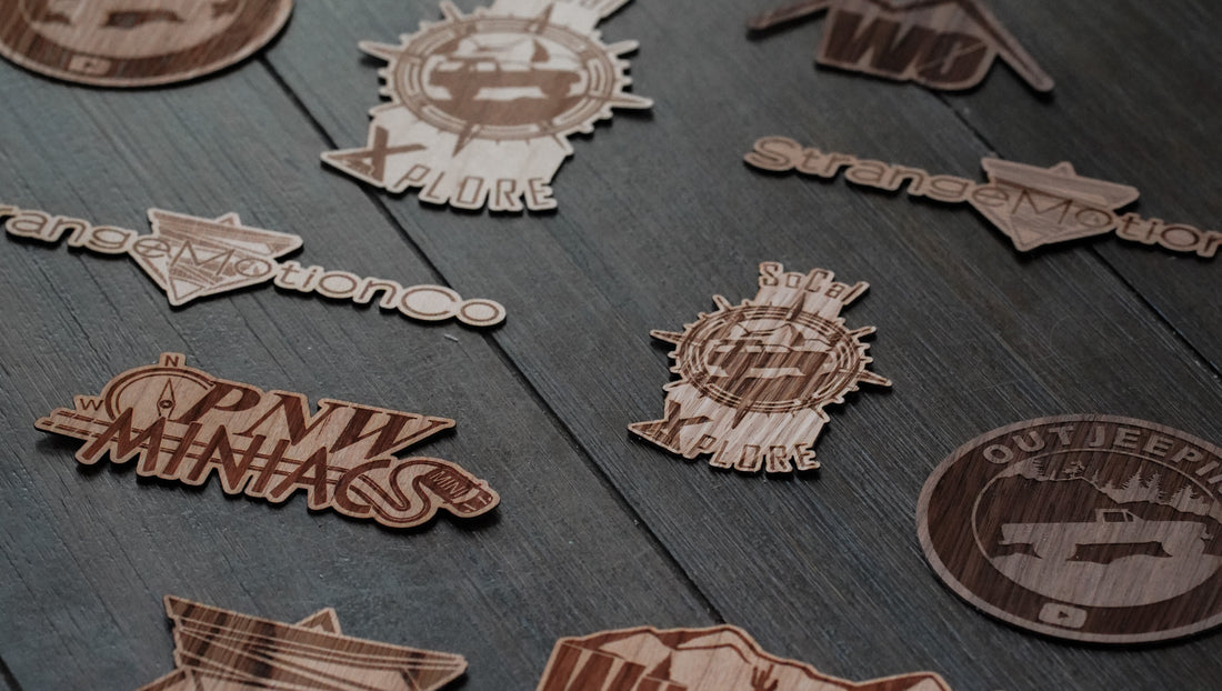 Venturing Into the Woods - In Pursuit of Wooden Stickers