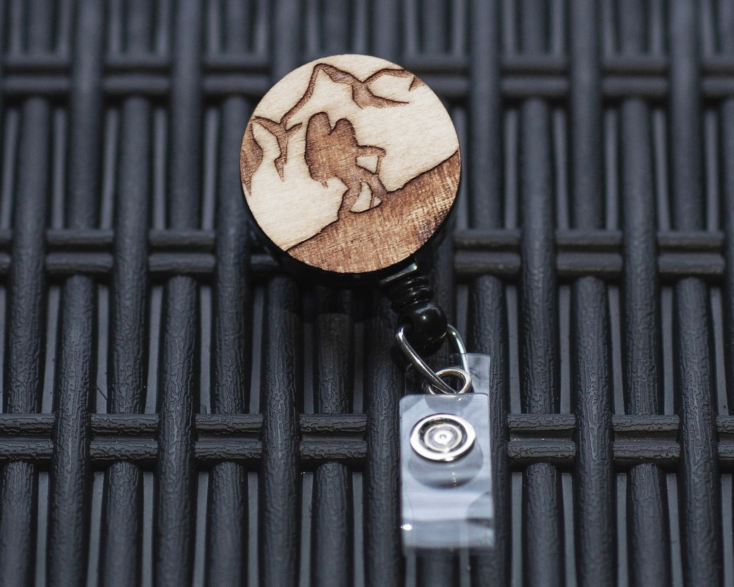 Hiking Bigfoot Badge Reel | 16