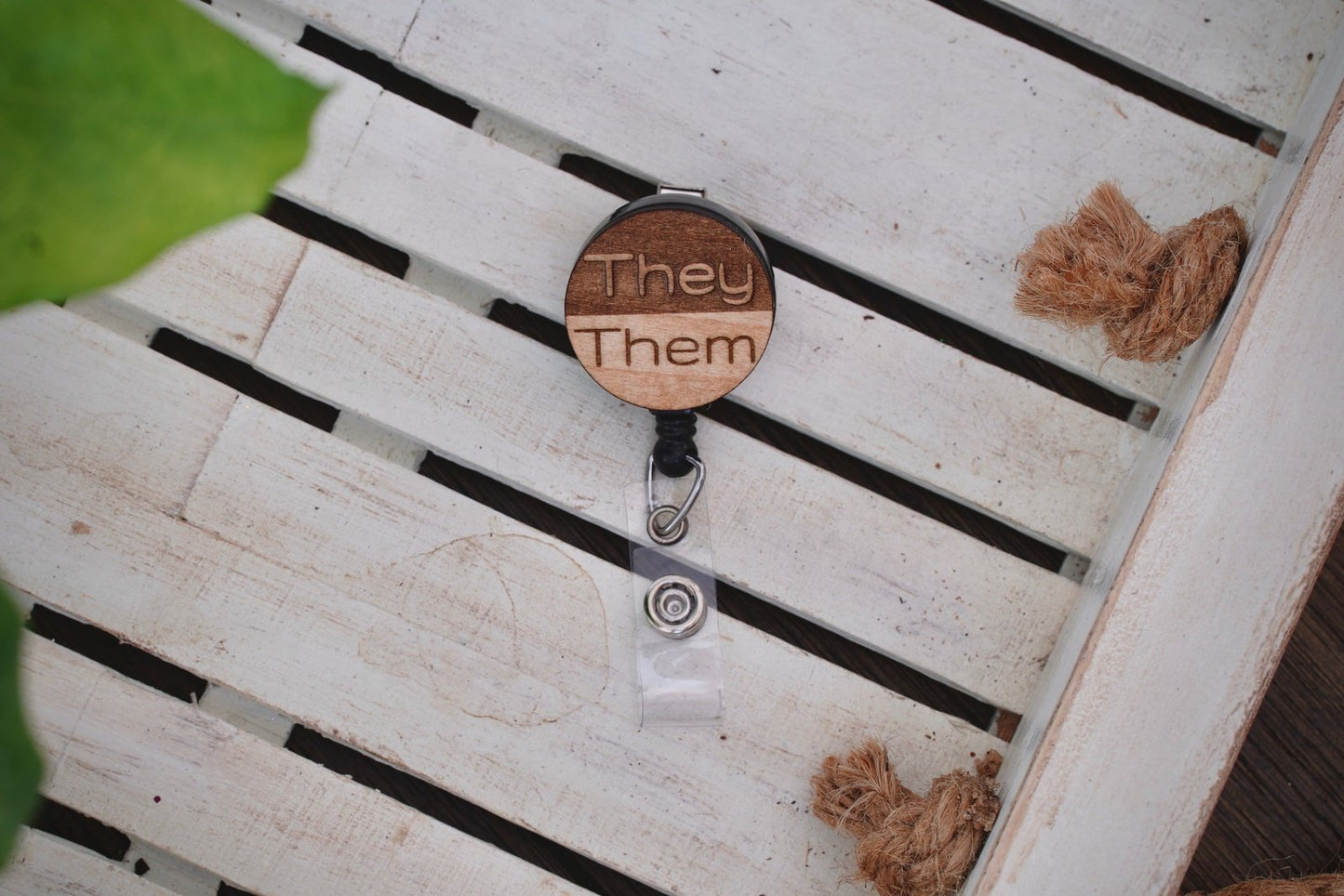 They Them Pronouns Badge Reel | 37