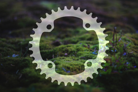 Mountain Bike Chainring Vinyl Decal | 272