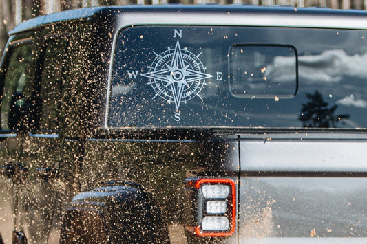 Compass Rose Vinyl Decal | 276