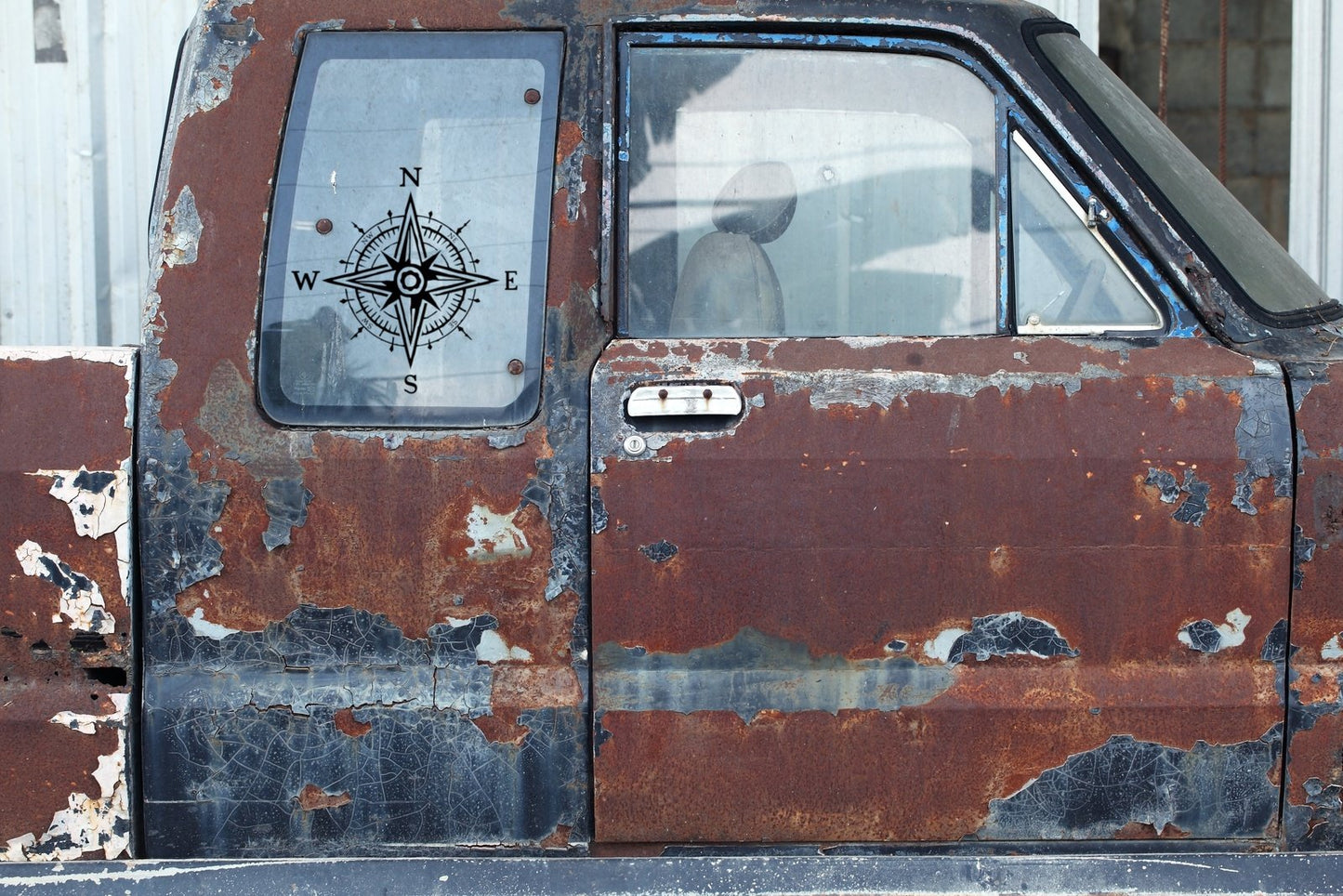 Compass Rose Vinyl Decal | 276