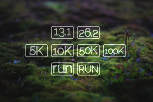 Distance Runner Badge Vinyl Decal | 286