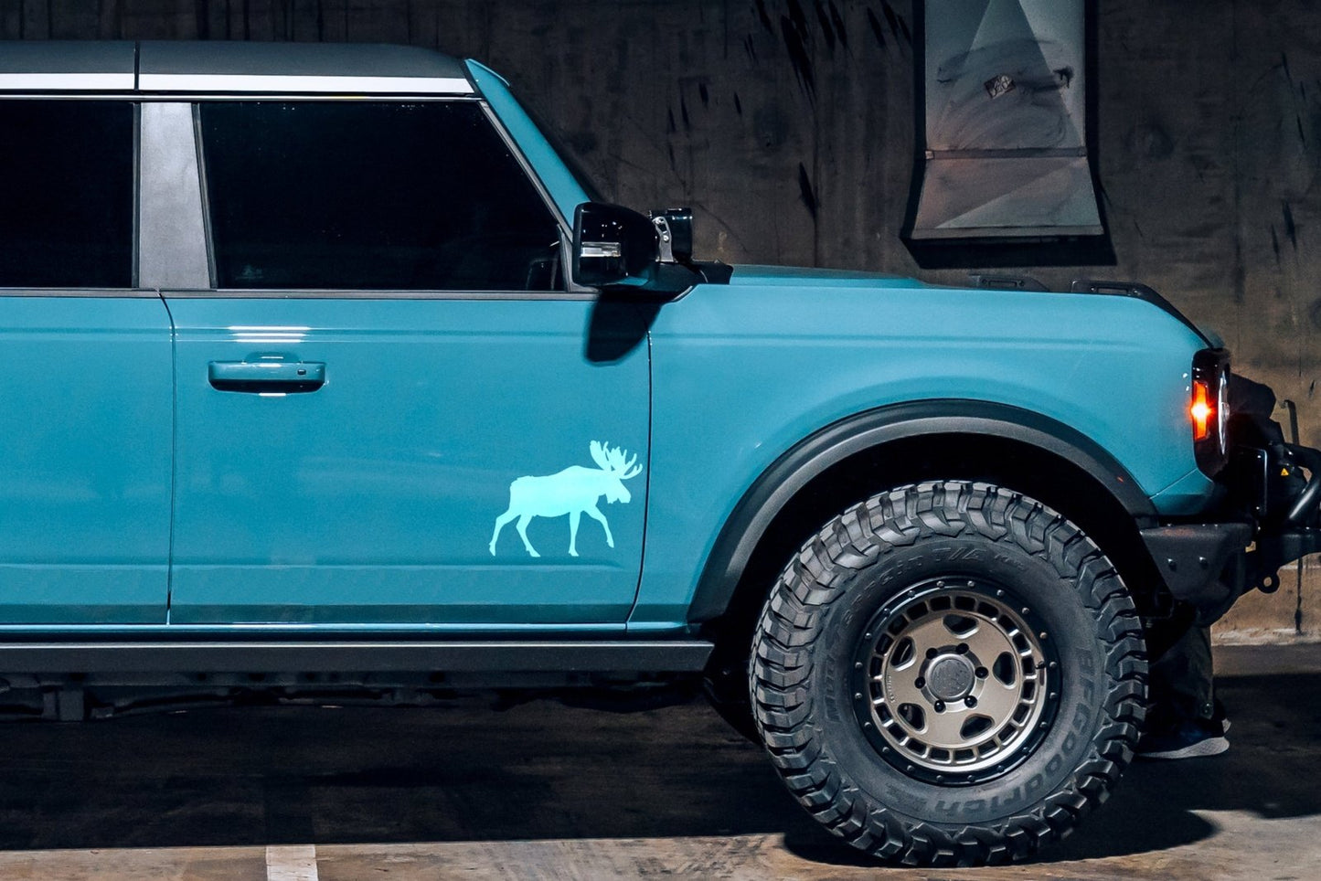 Moose Silhouette Vinyl Decal | 292
