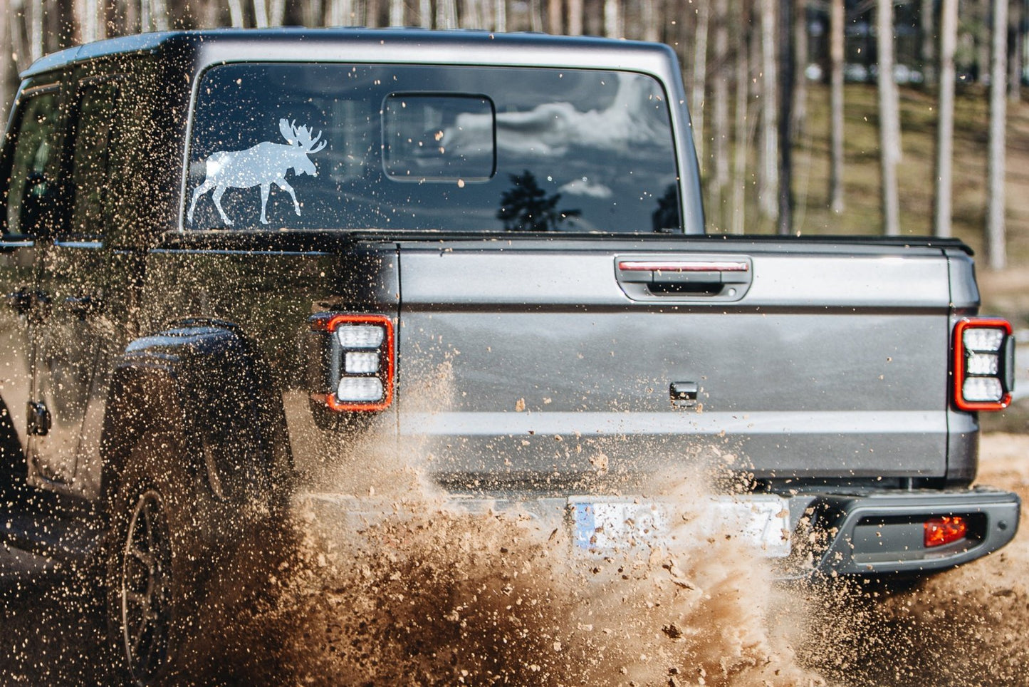 Moose Silhouette Vinyl Decal | 292