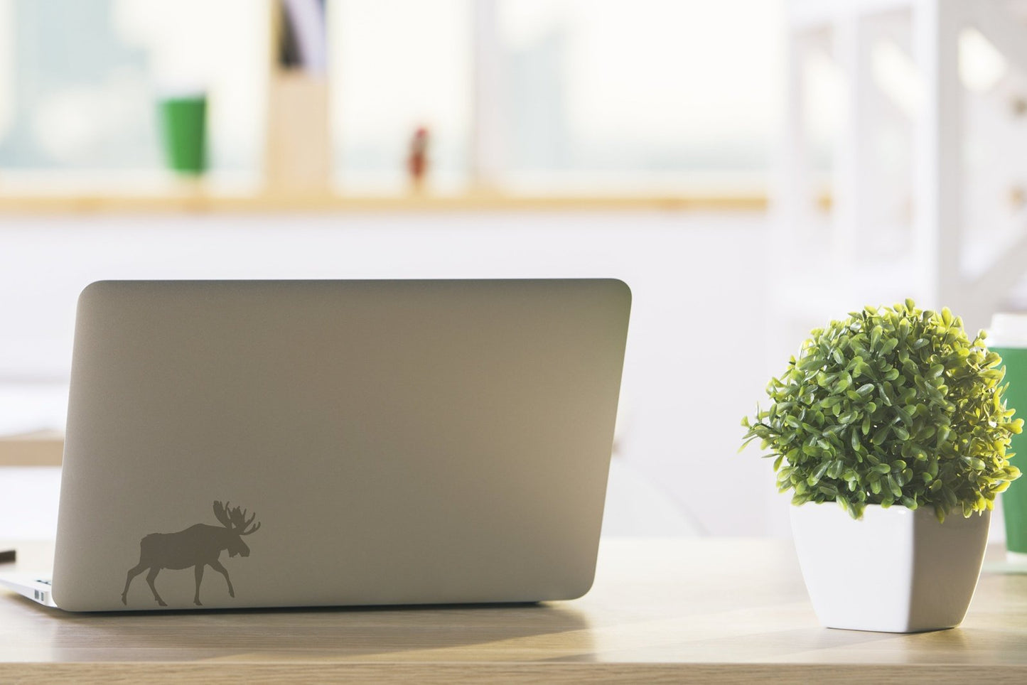 Moose Silhouette Vinyl Decal | 292