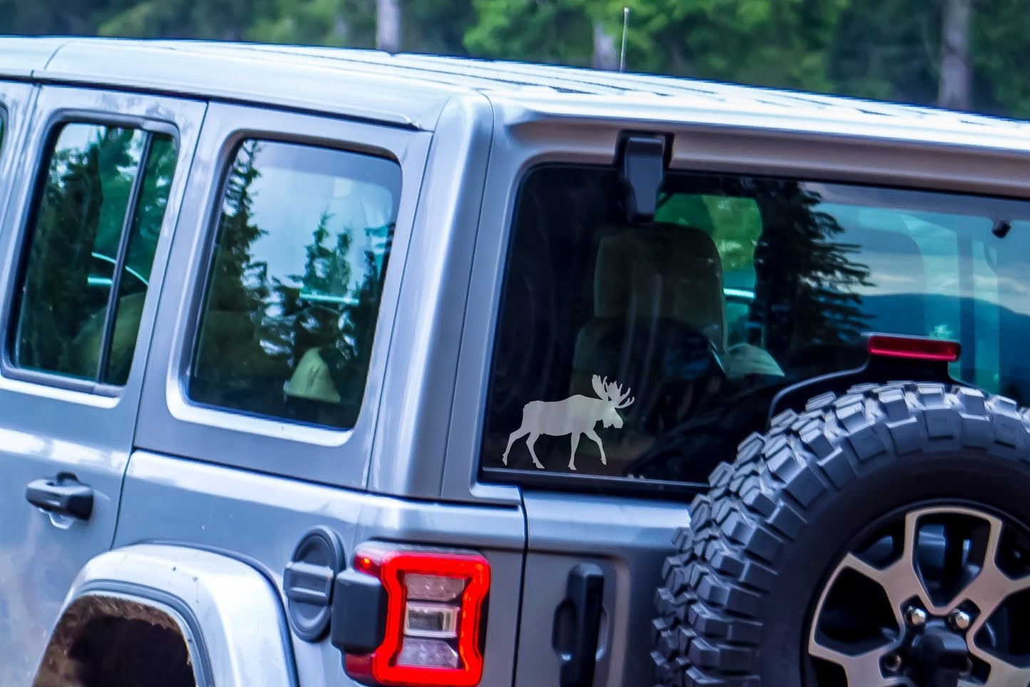 Moose Silhouette Vinyl Decal | 292