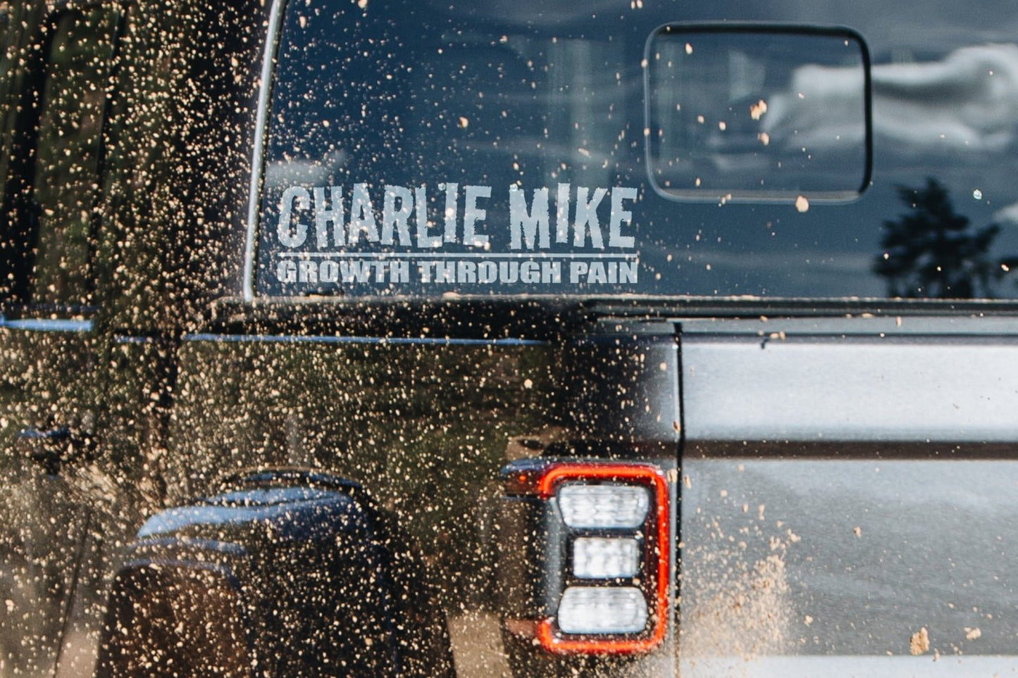 Charlie Mike, Growth Through Pain Vinyl Decal | 312