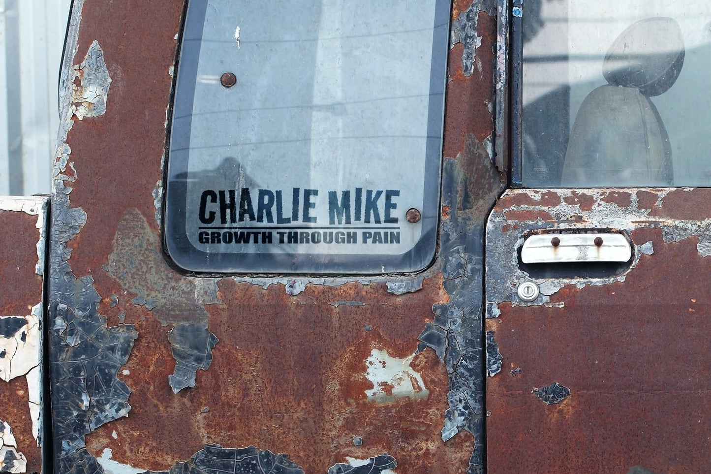 Charlie Mike, Growth Through Pain Vinyl Decal | 312