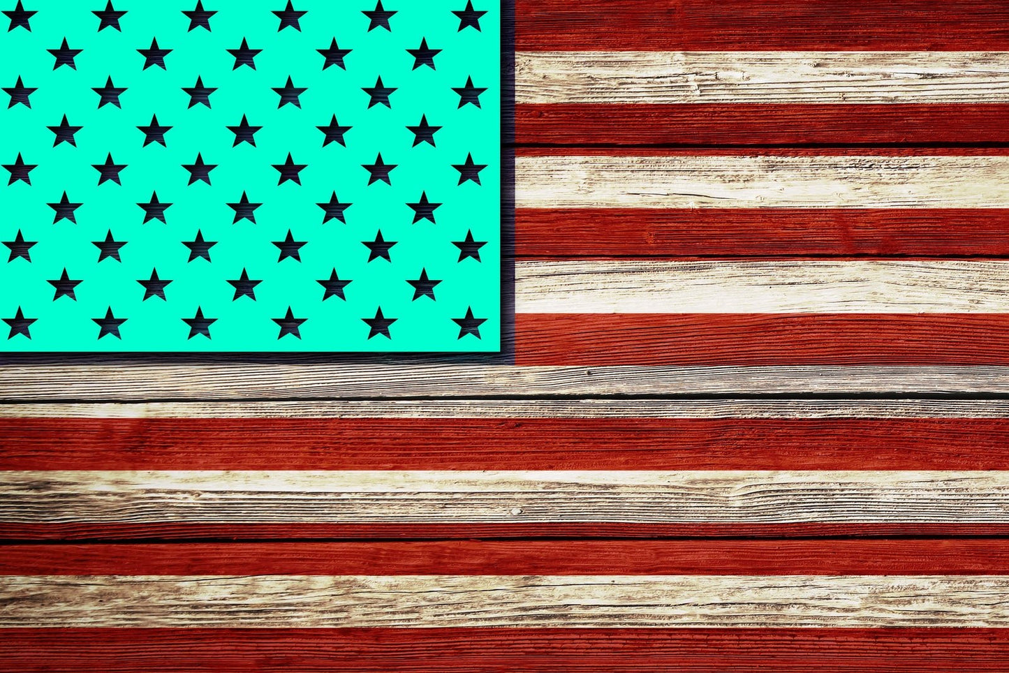 American Flag Star Union Stencil | 317
