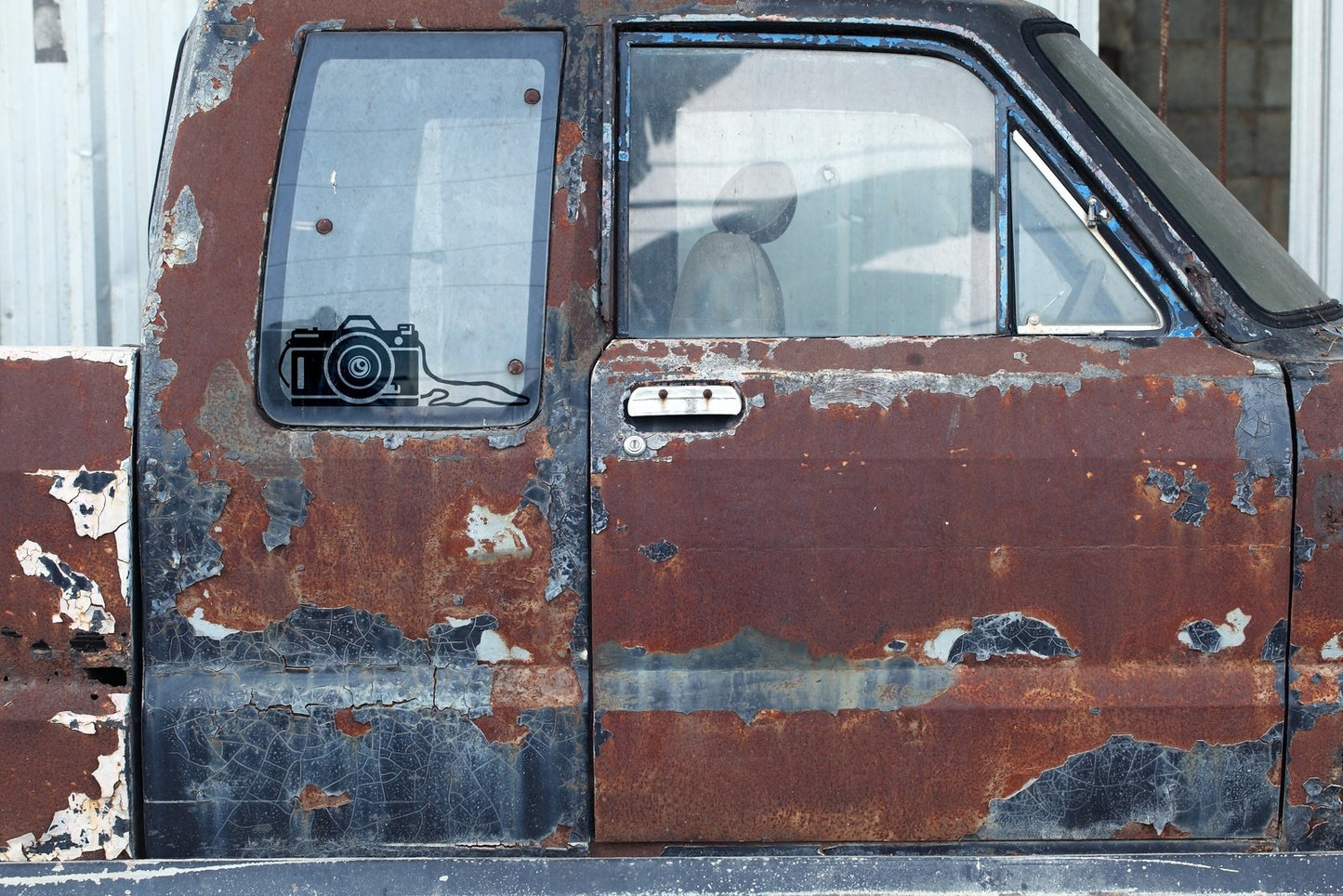 Camera With Strap Vinyl Decal | 98