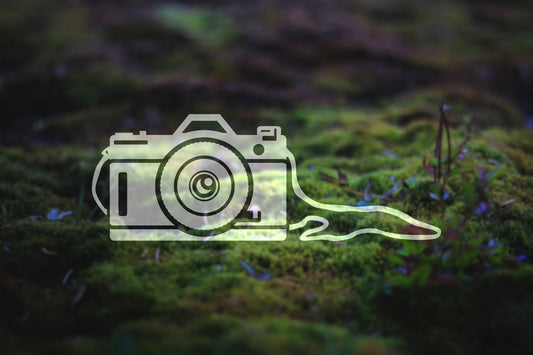 Camera With Strap Vinyl Decal | 98