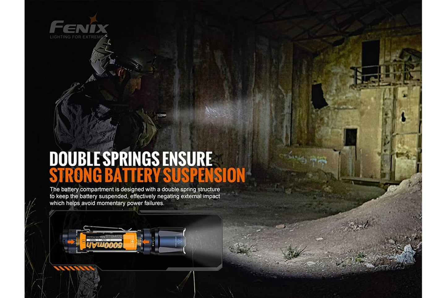Fenix TK20R V2.0 Rechargeable Flashlight with FREE T5 Tactical Pen optional