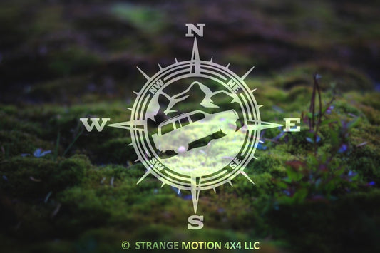 Compass Vinyl Decal for 1998 Montero | 259