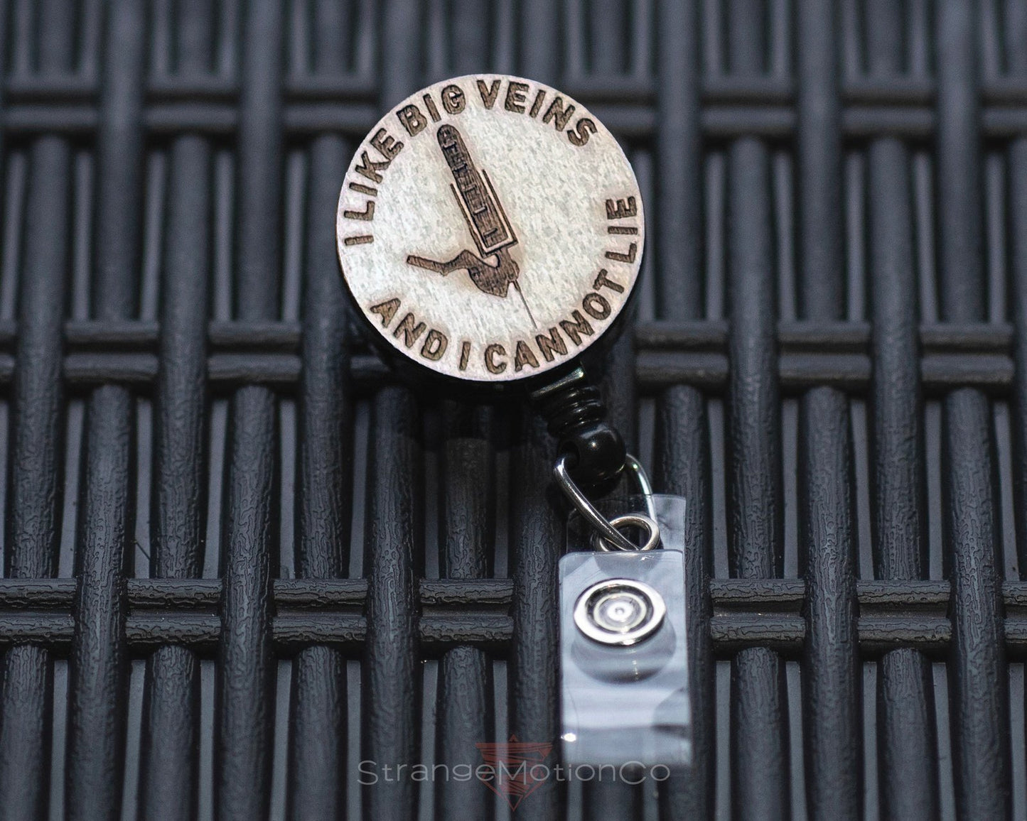 I Like Big Veins Badge Reel | 3
