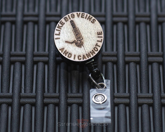 I Like Big Veins Badge Reel | 3