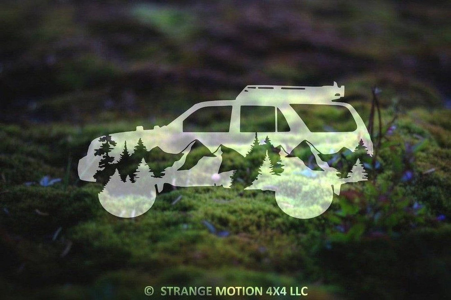 Mountain Vinyl Decal for 4th Gen 4Runner | 120