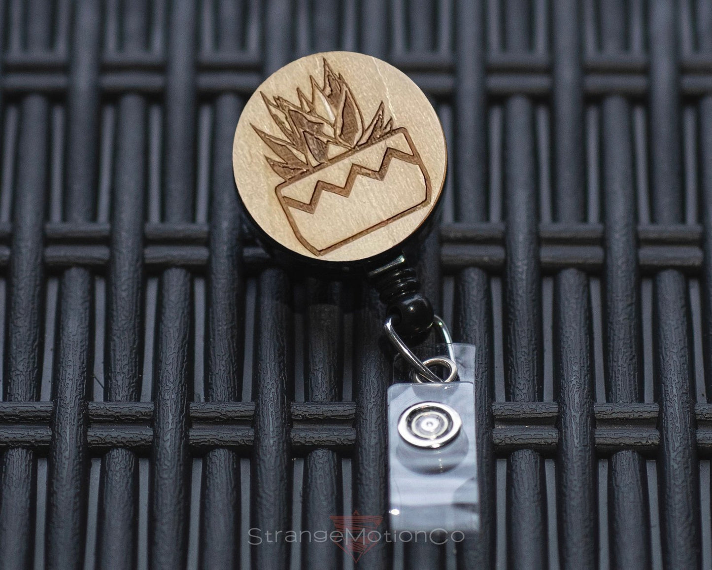 Potted Succulent Badge Reel | 5