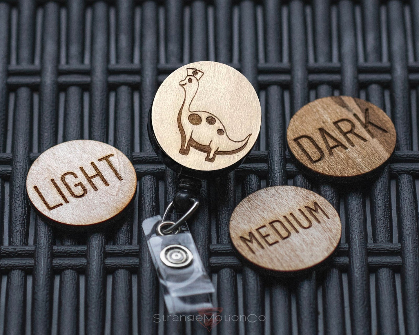 Long Neck Nurse Badge Reel | 7