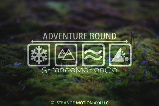 Adventure Bound Elements Vinyl Decal | 16