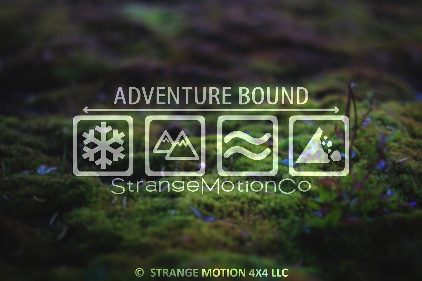 Adventure Bound Elements Vinyl Decal | 16