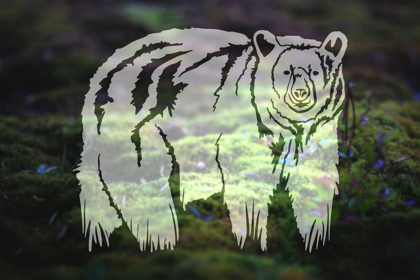Black Bear Vinyl Decal | 33