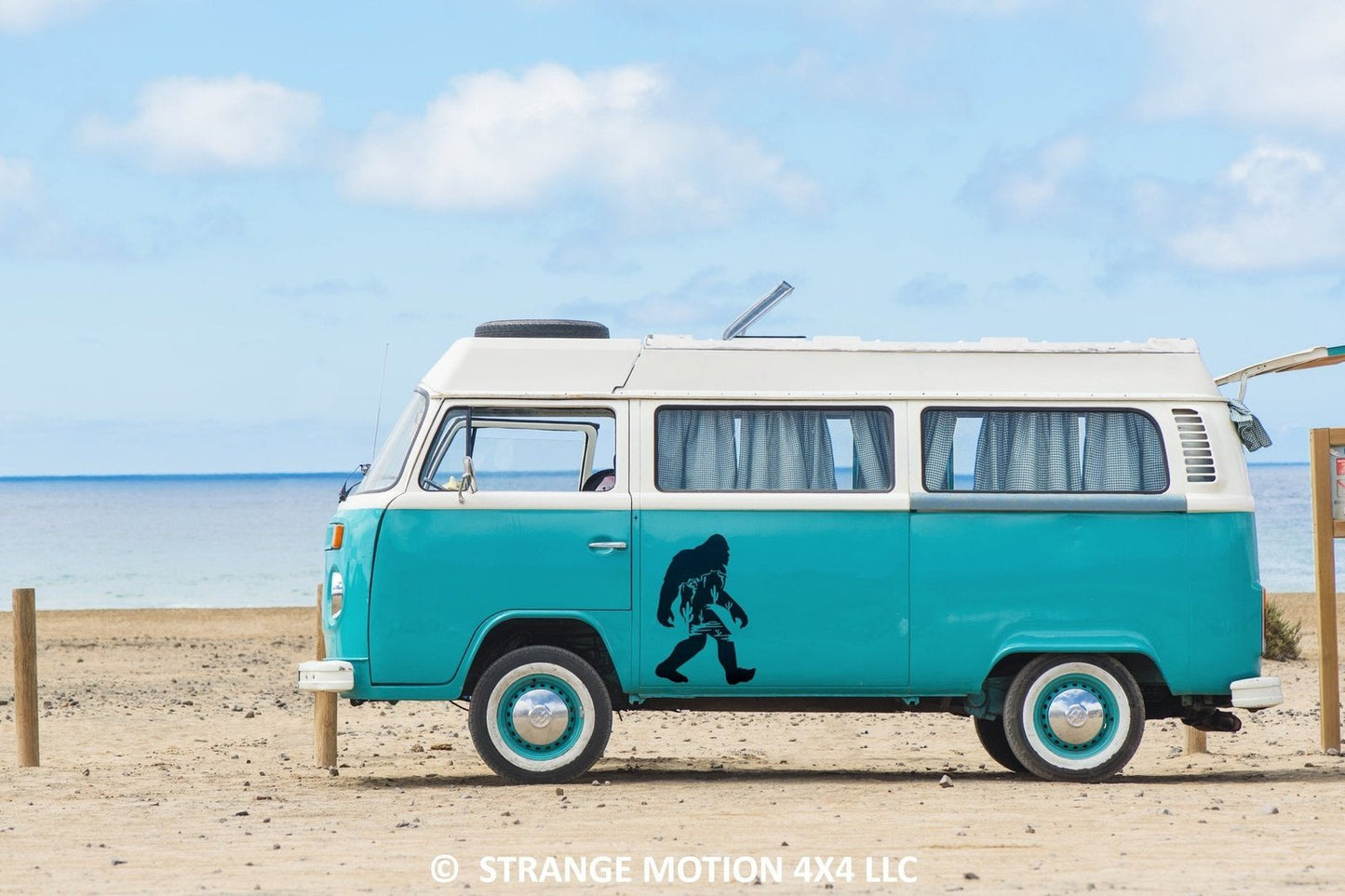 Desert Bigfoot Vinyl Decal | 10
