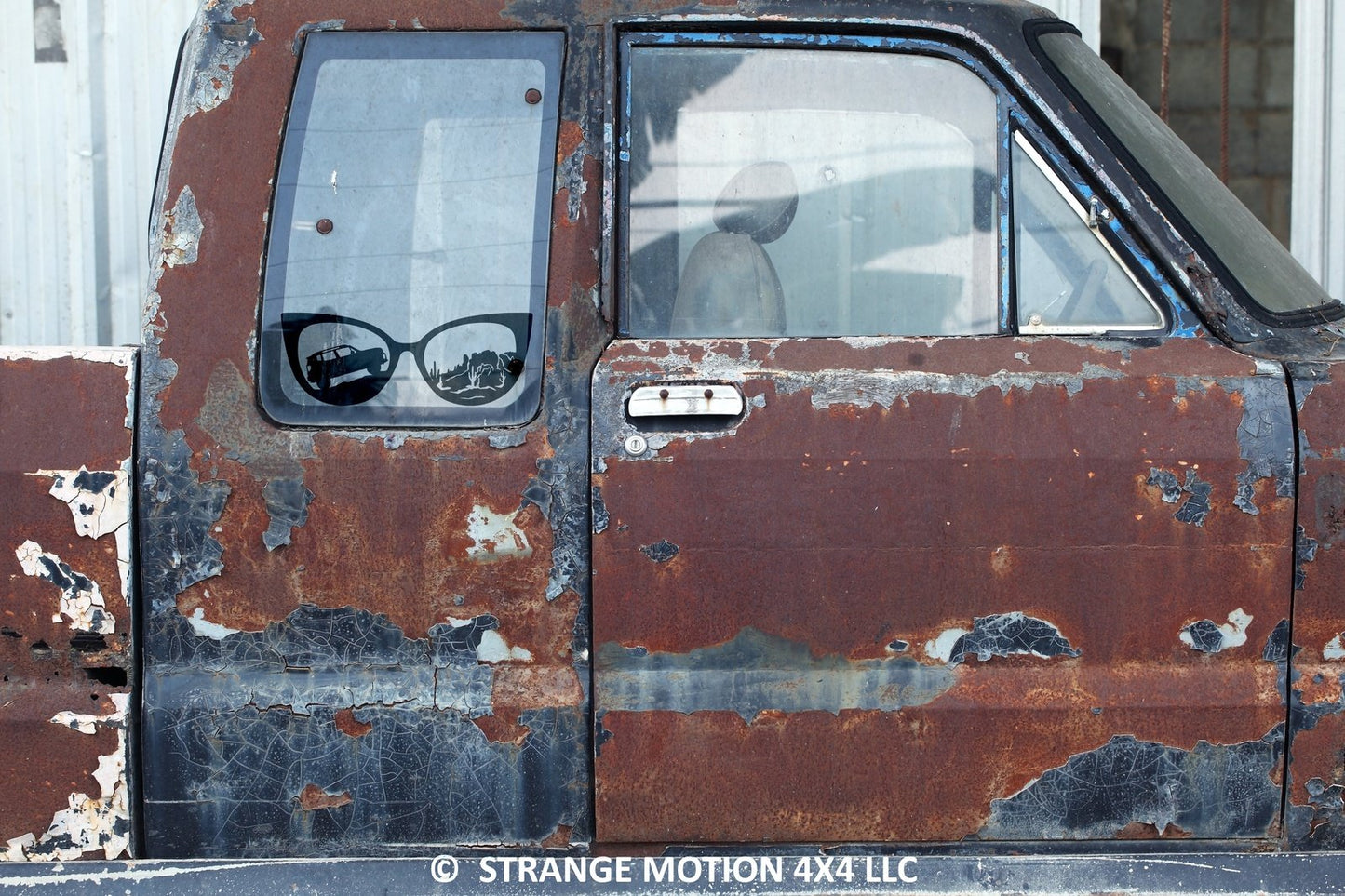Desert Cat Eye Glasses for Renegade Vinyl Decal | 45
