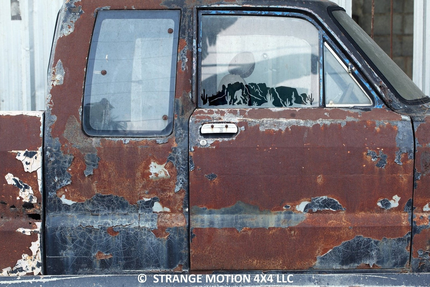 Desert Vinyl Decal With Bigfoot | 9