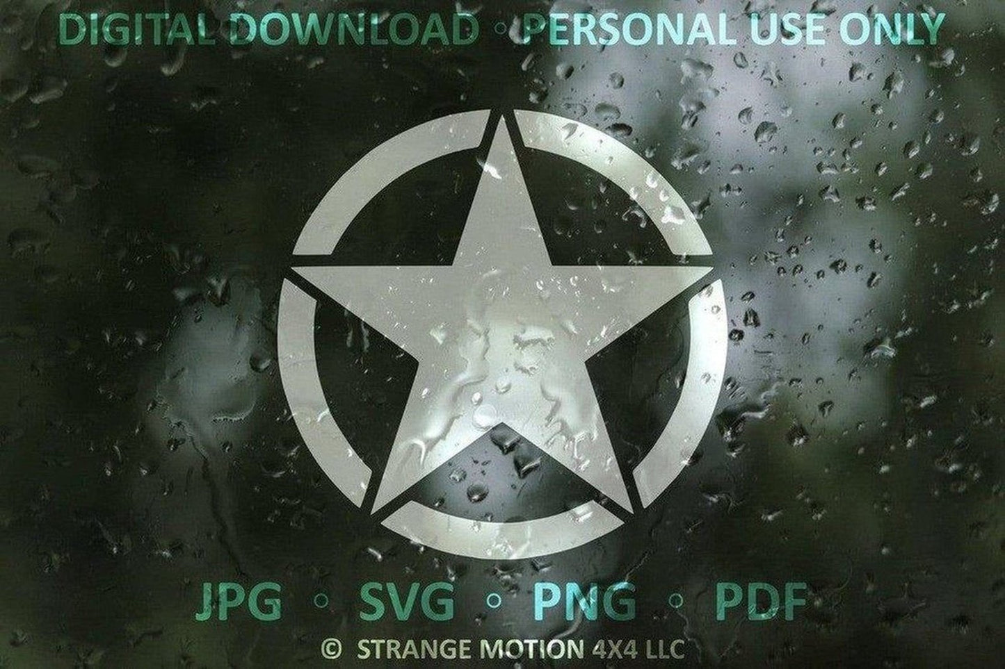 Military Star File Pack - Personal Use