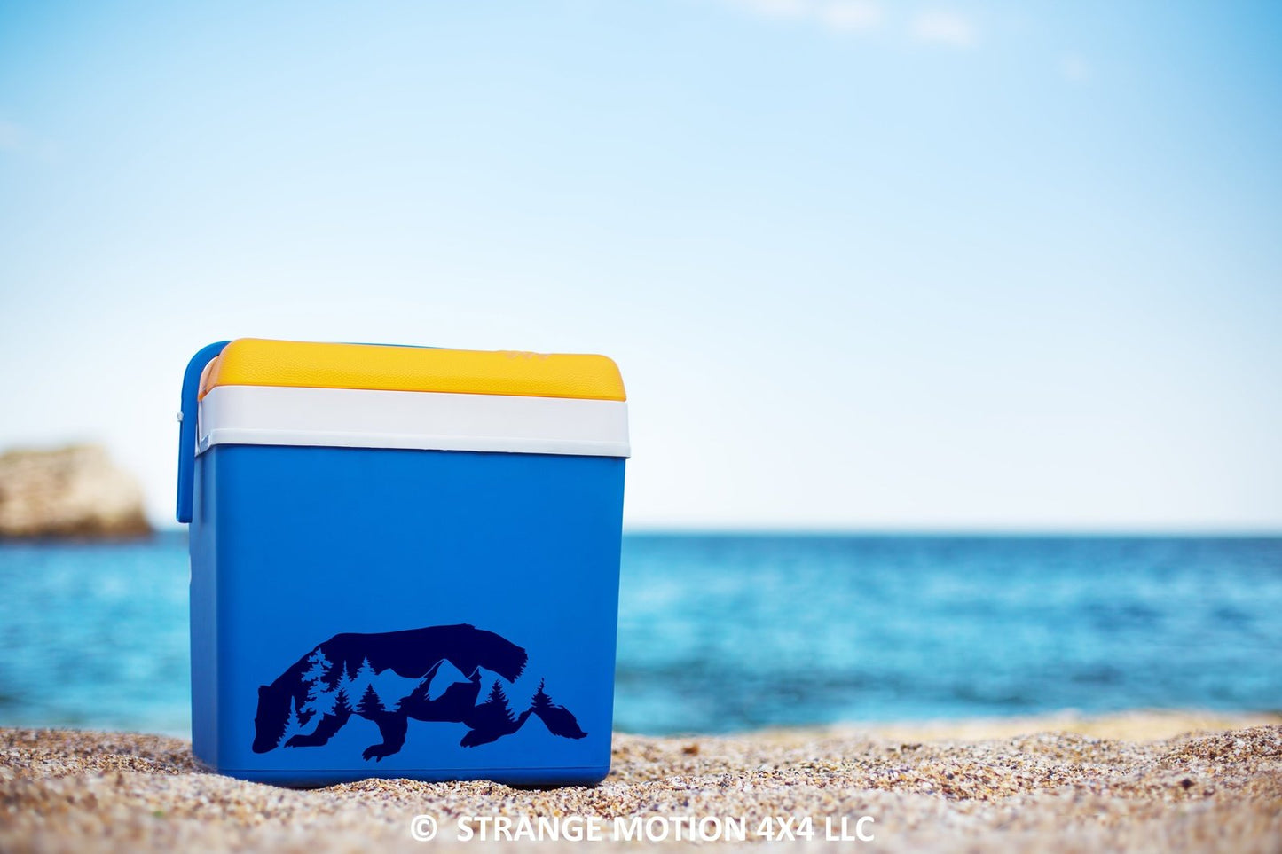 Mountain Badger Vinyl Decal | 50