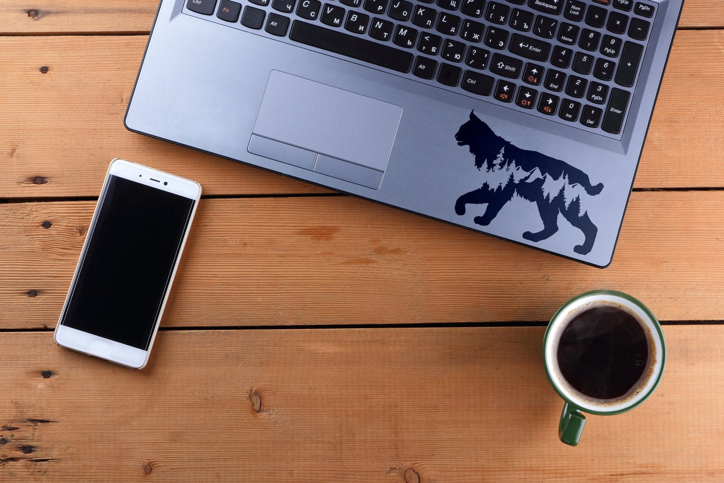 Mountain Bobcat Vinyl Decal | 266