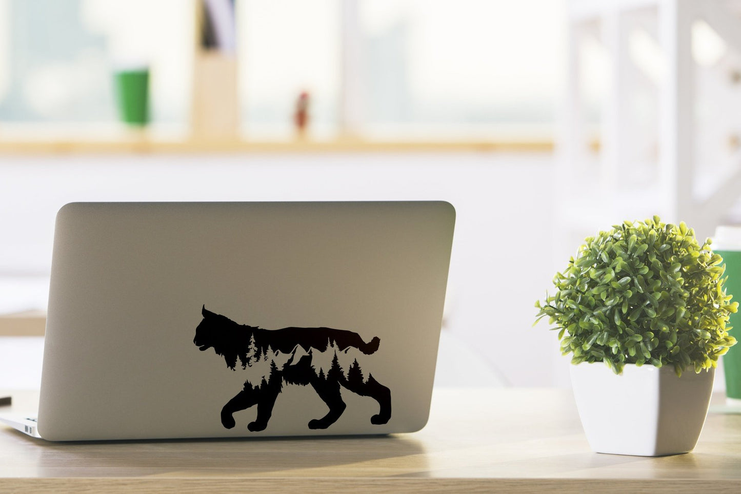 Mountain Bobcat Vinyl Decal | 266