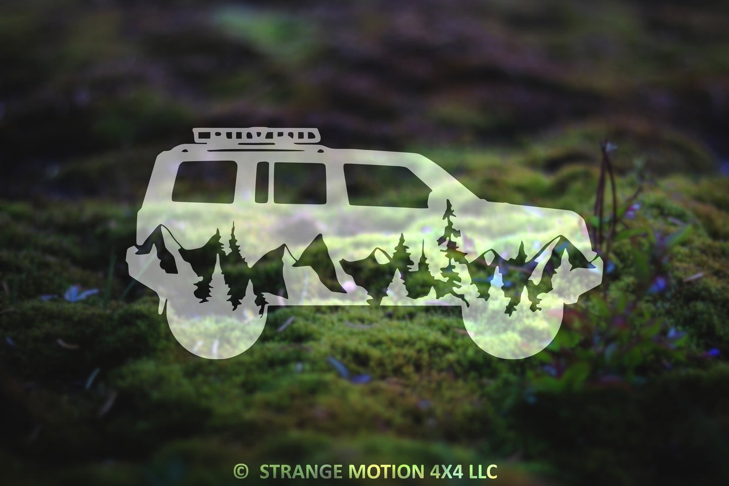 Mountain Vinyl Decal for Patriot | 161