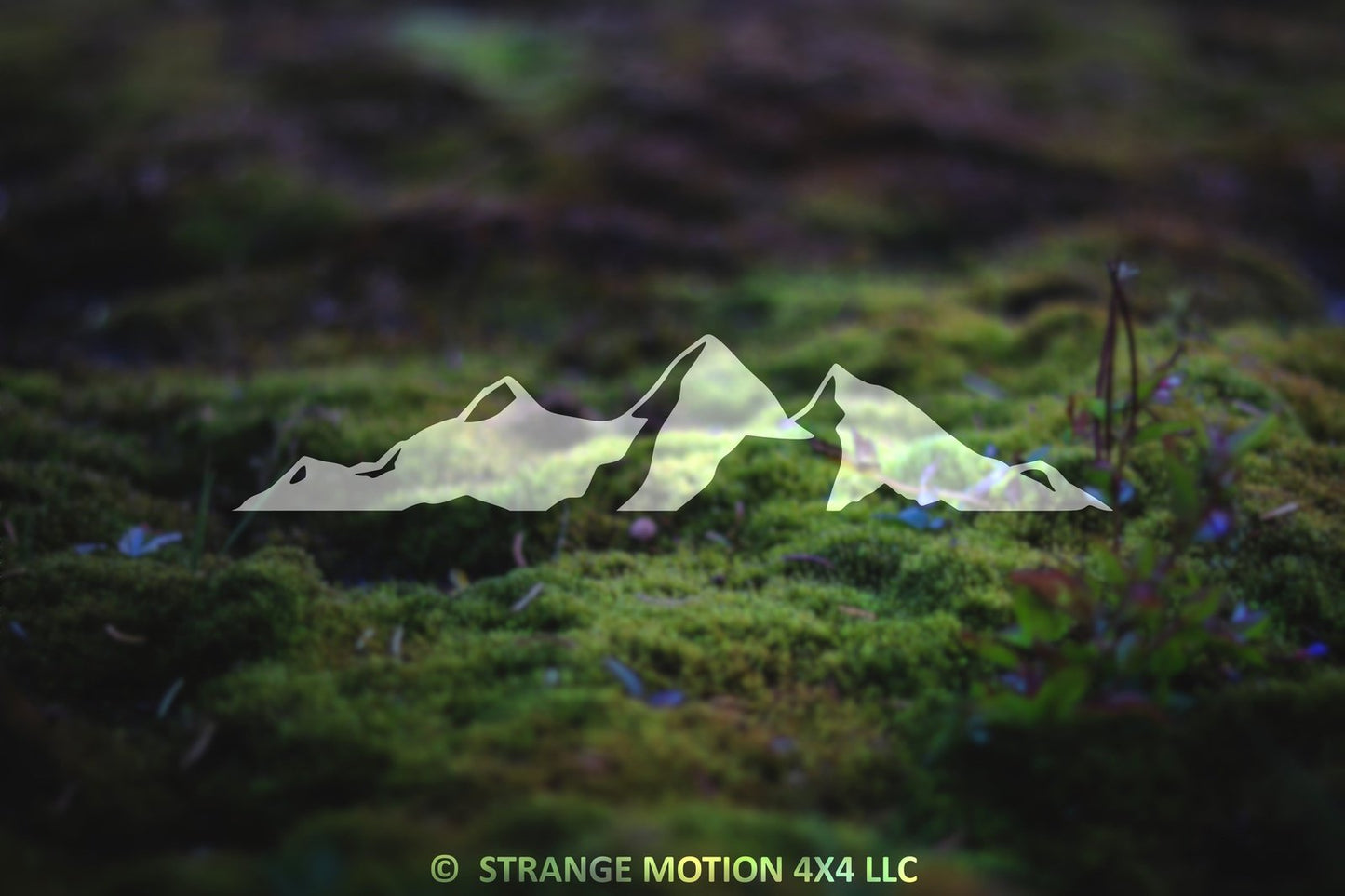 Mountains Vinyl Decal | 56