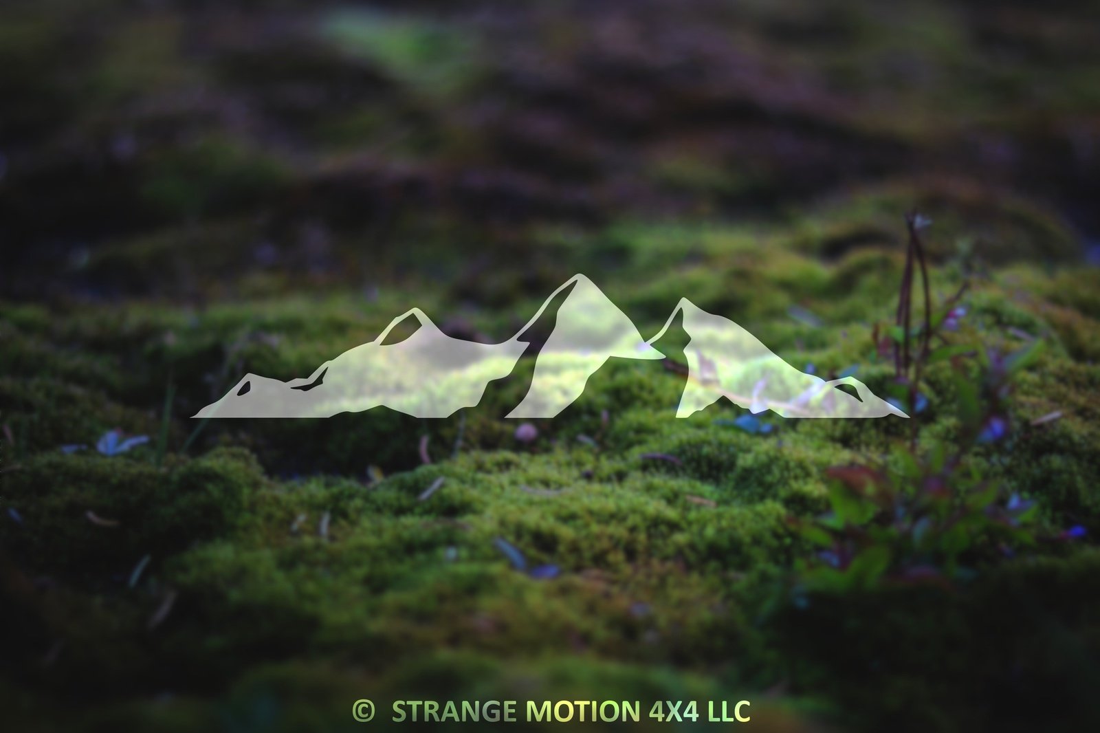 Mountains Vinyl Decal | 56
