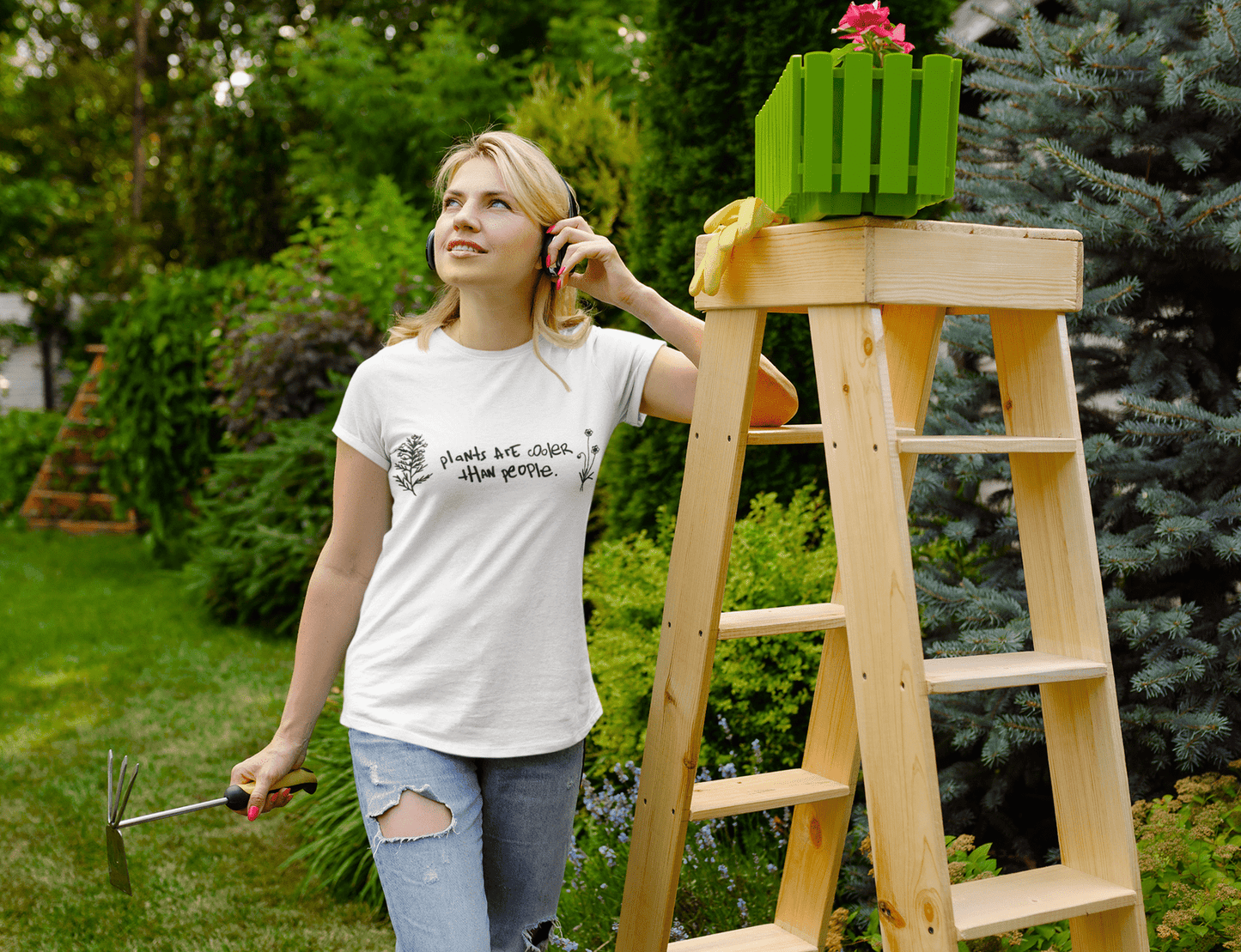 Plants Are Cooler Than People Unisex T-Shirt