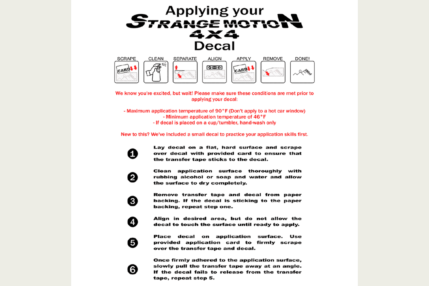 SD - JKU Decal Pack
