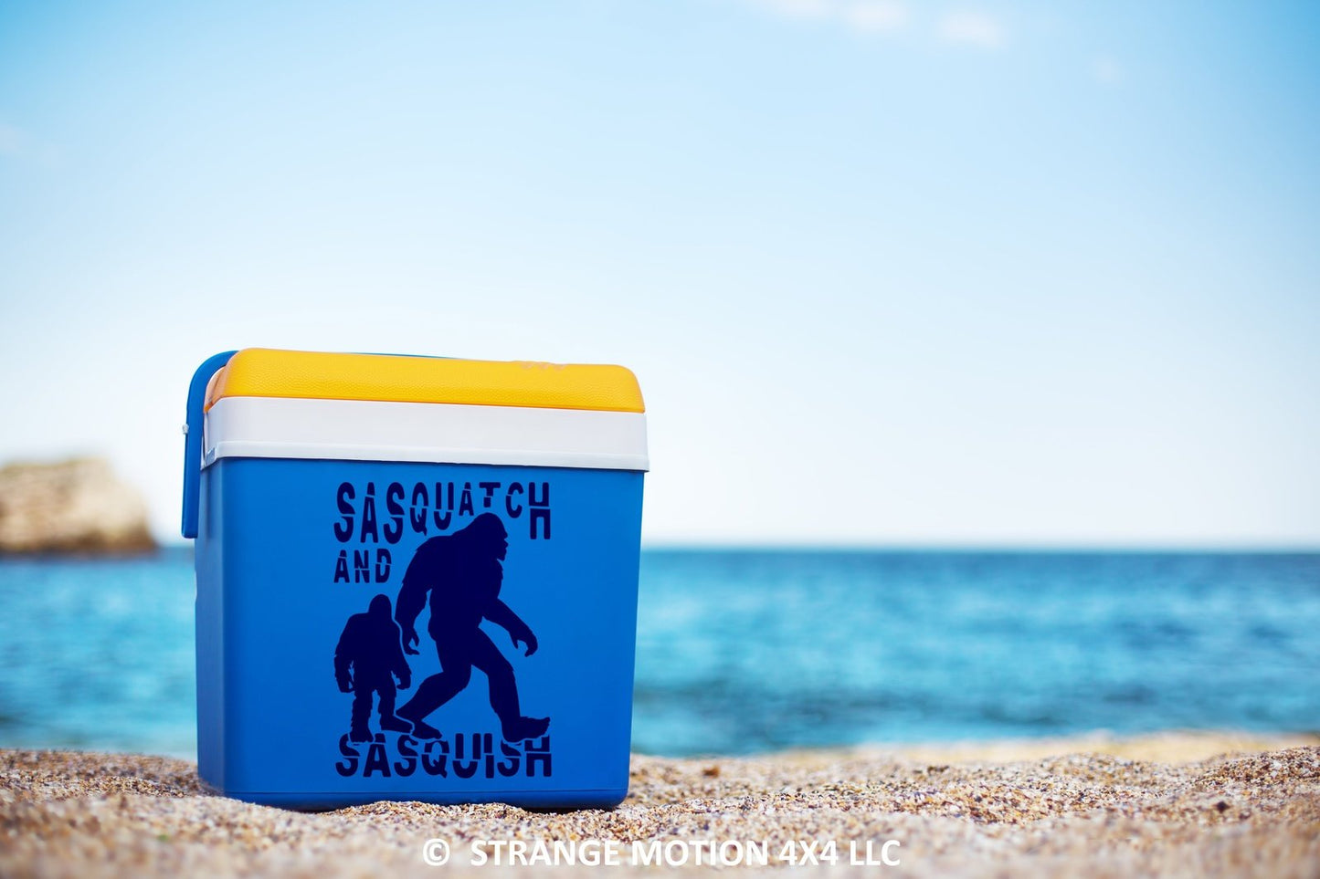 Sasquatch and Sasquish Vinyl Decal | 83