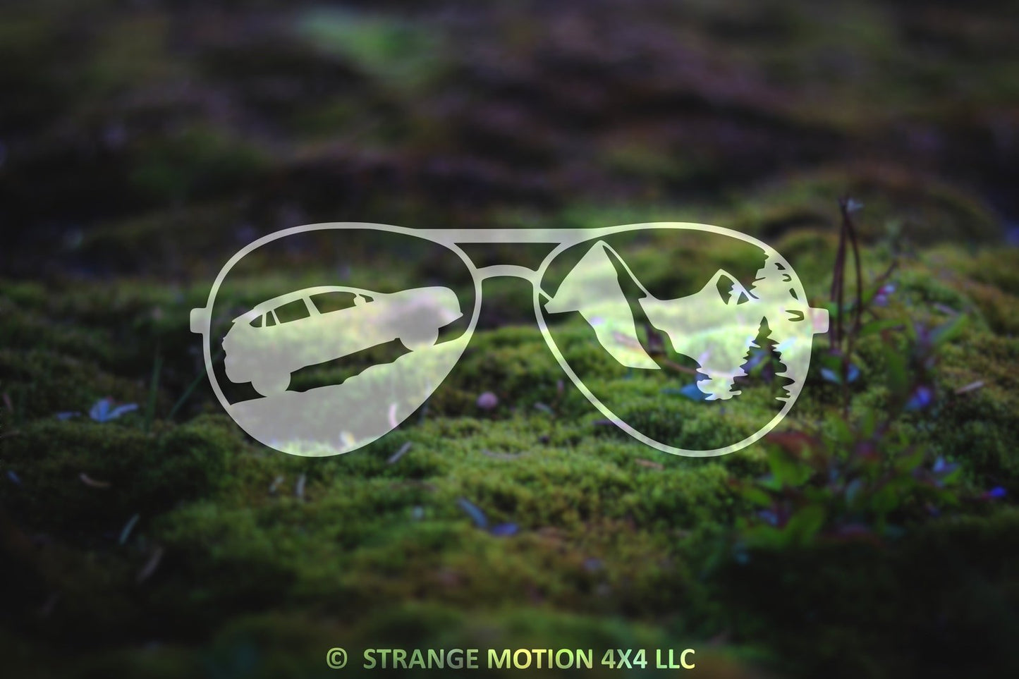 Mountain Aviators for Crosstrek Vinyl Decal | 108