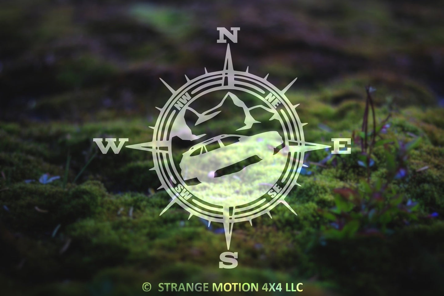 Compass Vinyl Decal for Outback | 73