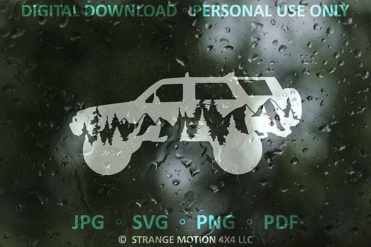 1st-5th Gen Mountain File Packs for 4Runner - Personal Use