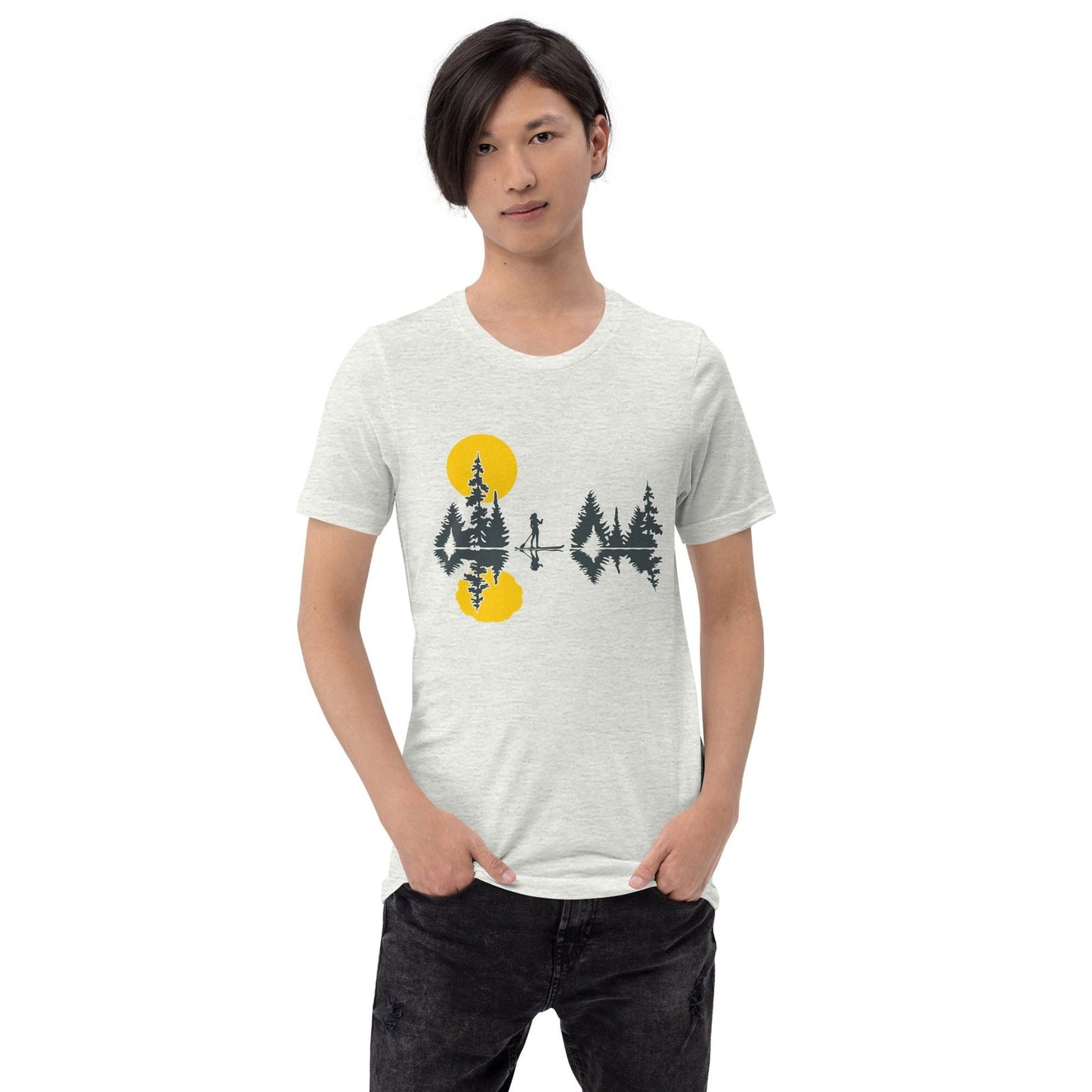Paddleboard Sunset Unisex T-Shirt