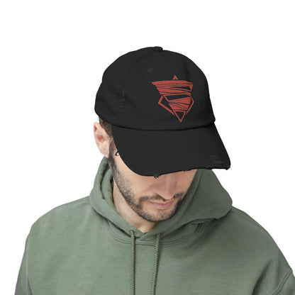 Distressed Cap – Strange Motion Co