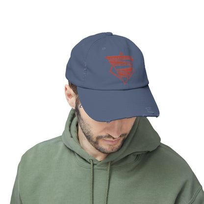 Distressed Cap – Strange Motion Co