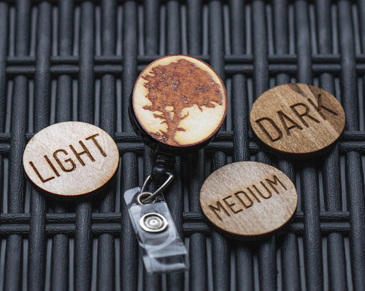 Tree Circle Badge Reel | 20