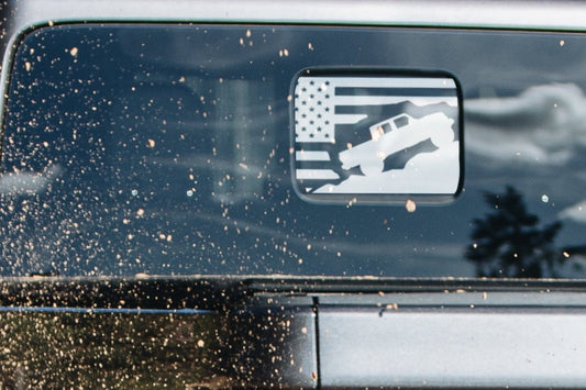 American Flag Vinyl Decal for Gladiator JT | 213