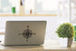 Elements Compass Vinyl Decal | 275