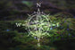 Compass Rose Vinyl Decal | 276