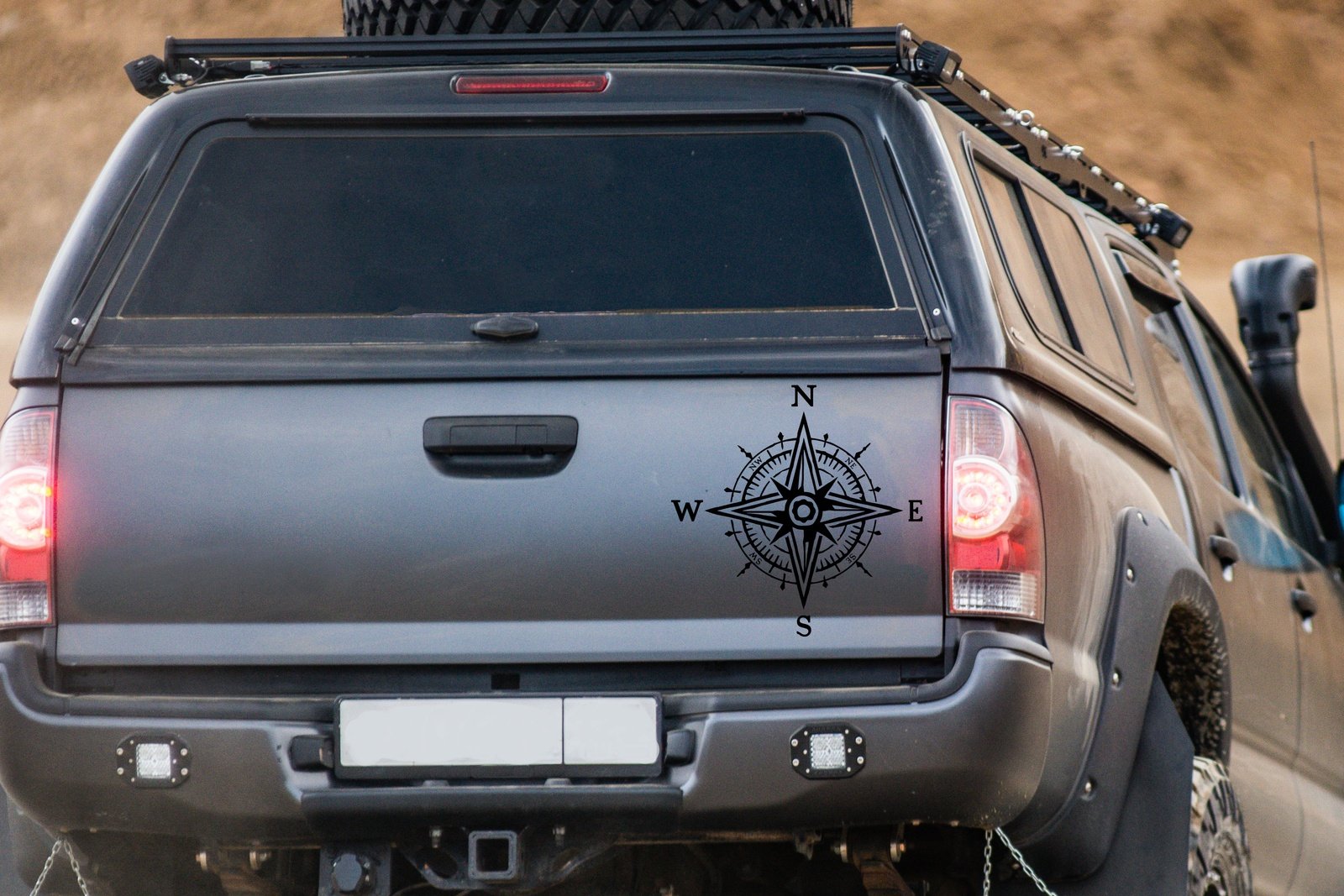 Compass Rose Vinyl Decal | 276